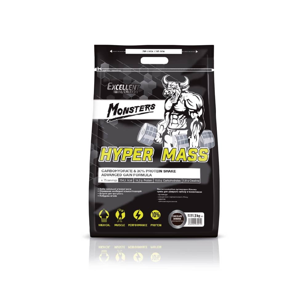 Vale Monsters Hyper Mass 1000 g /25 servings/ Peach - зображення 1