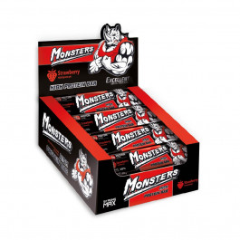 Vale Monsters High Protein Bar Box 20x80 g Strawberry