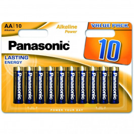   Panasonic AA bat Alkaline 10шт Alkaline Power (LR6REB/10BW)