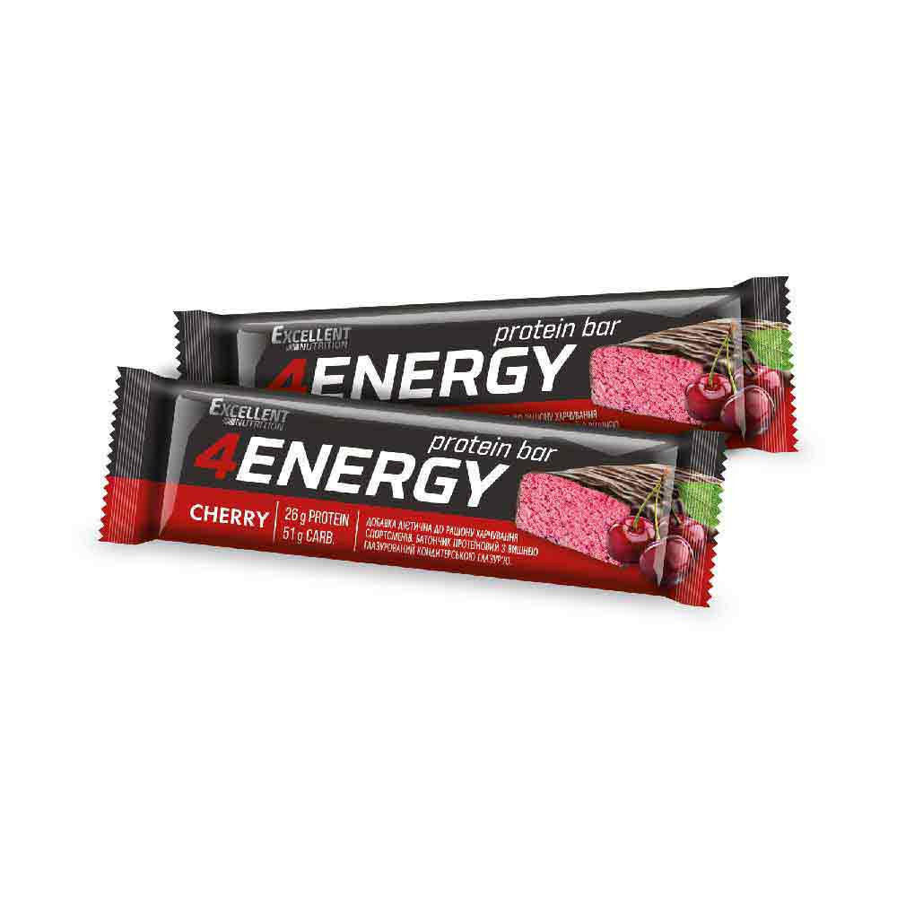 Vale 4 Energy Protein Bar 40 g Cherry - зображення 1