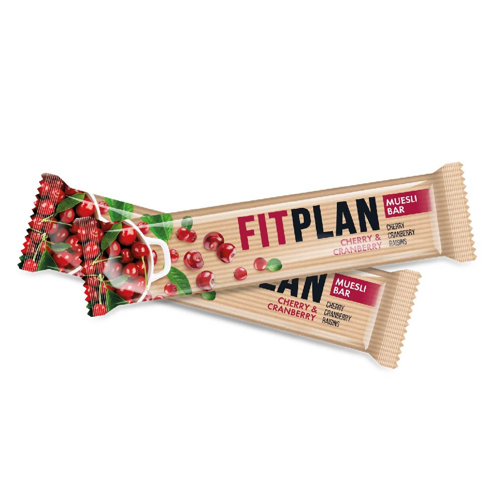 Vale FitPlan Muesli Bar 30 g Cherry Cranberry - зображення 1