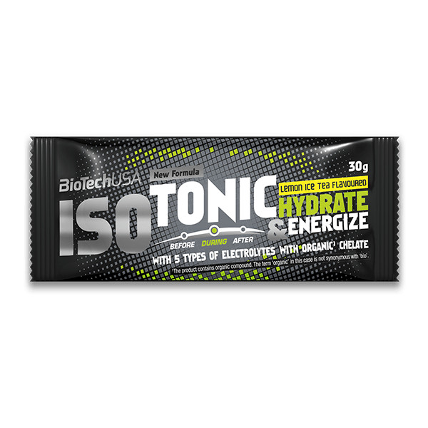 BiotechUSA IsoTonic 30 g /sample/ Lemon Ice Tea - зображення 1