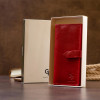 Grande Pelle Вертикальний жіночий гаманець Anet на кнопці  11325 Червоний - зображення 9
