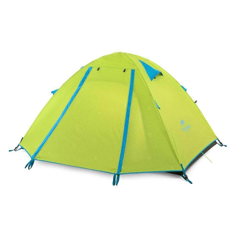 Naturehike P-Series 2P UPF 50+ Family Camping Tent NH18Z022-P, green - зображення 1