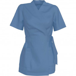 Мой портной Медицинская блуза женская, синяя, размеры 42-48