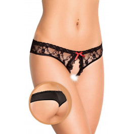 SoftLine Трусики женские Panties (модель 2418), черные (5906340726370)