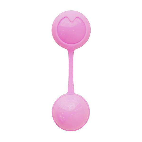 SevenCreations Вагинальные шарики Vibrating Bell Balls, розовые (06946689008750) - зображення 1