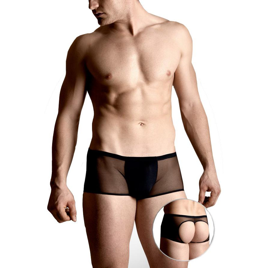 SoftLine Трусы-шорты мужские Mens thongs черные (модель 4493) (5906340723980) - зображення 1