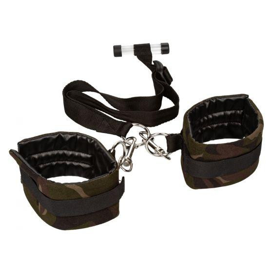 California Exotic Novelties Colt Camo Over The Door Cuffs, хаки (716770093363) - зображення 1