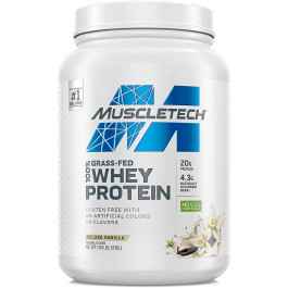   MuscleTech Grass-fed 100% Whey Protein 816 g /23 servings/ Deluxe Vanilla