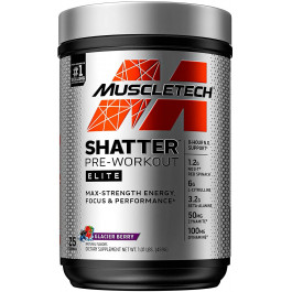 MuscleTech Shatter Pre-Workout Elite 459 g /25 servings/ Glacier Berry