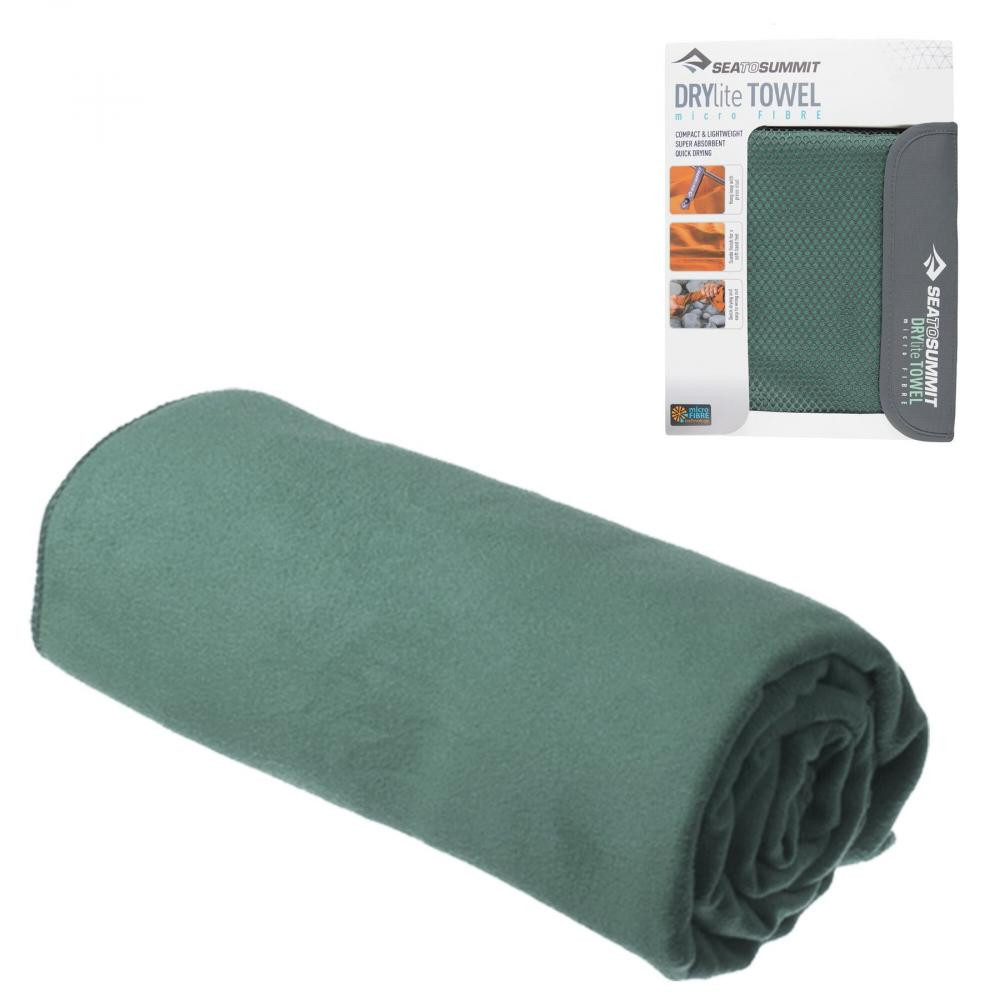 Sea to Summit DryLite Towel XS 30х60см Eucalyptus Green (STS ADRYAXSEG) - зображення 1