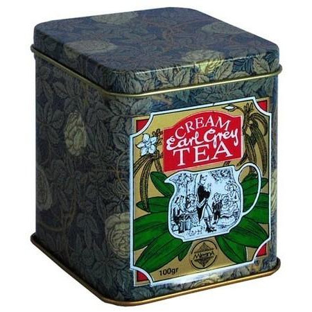 Mlesna Черный чай Эрл грей со сливками  ж/б 100 г - зображення 1