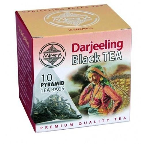 Mlesna Черный чай Дарджилинг в пакетиках  картон 20г - зображення 1