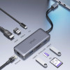 VAVA USB-C Hub, 8-in-1 Adapter with Gigabit Ethernet Port, 100W PD Charging Port (VA-UC008) - зображення 2