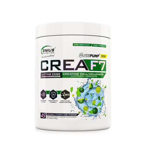 Genius Nutrition CreaF7 405 g /45 servings/ Stormy Lime - зображення 1