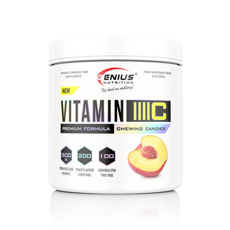 Genius Nutrition Vitamin C 500 mg 300 tabs - зображення 1