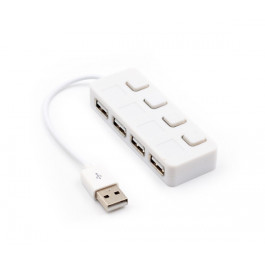 Voltronic 4-ports USB2.0 White (YT-H4L-W/01646)