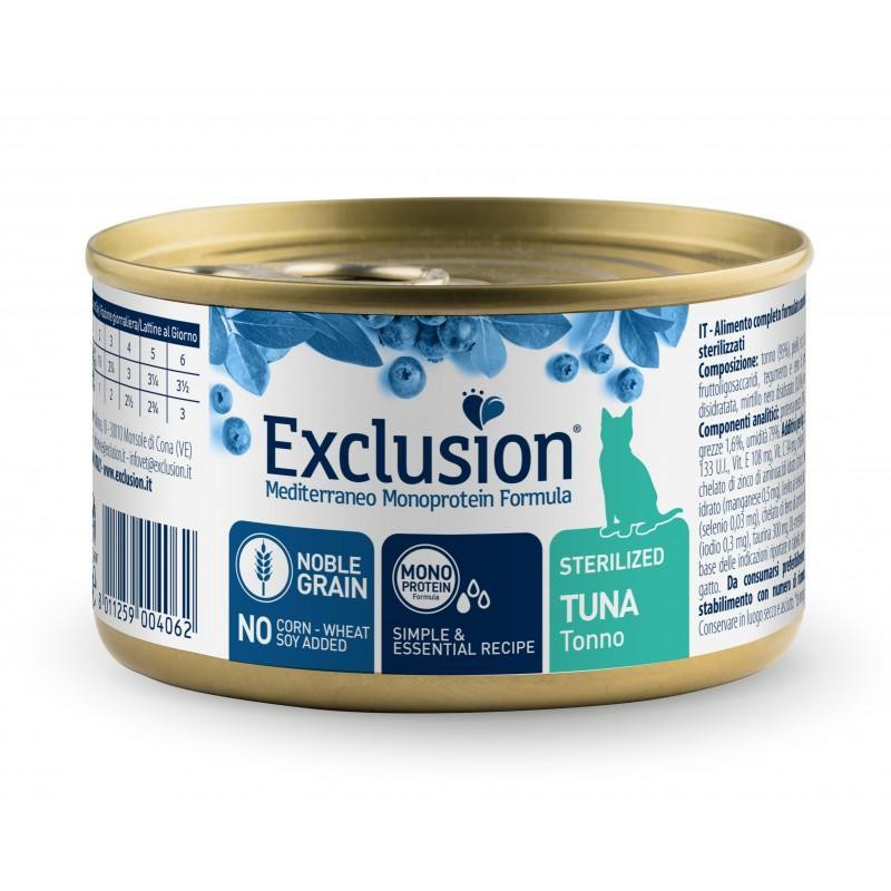 Exclusion Cat Sterilized Tuna 85 г - зображення 1
