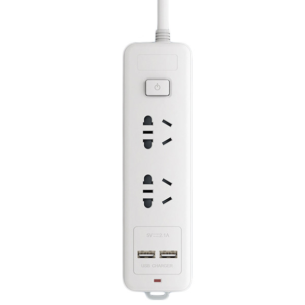 OPPLE Power Strip (2 розетки + 2 USB) 1.8m White - зображення 1