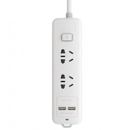 OPPLE Power Strip (2 розетки + 2 USB) 1.8m White