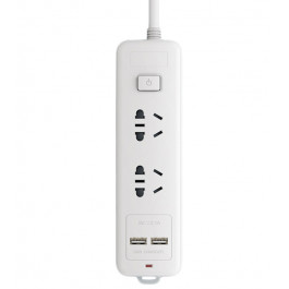   OPPLE Power Strip (2 розетки + 2 USB) 1.8m White