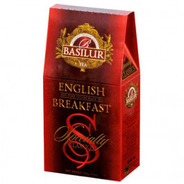 Basilur Чай чорний розсипний Вибрана класика Англійський сніданок картон 100 г (4792252920675)