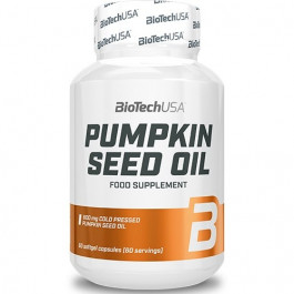   BiotechUSA Pumpkin Seed Oil 60 softgels