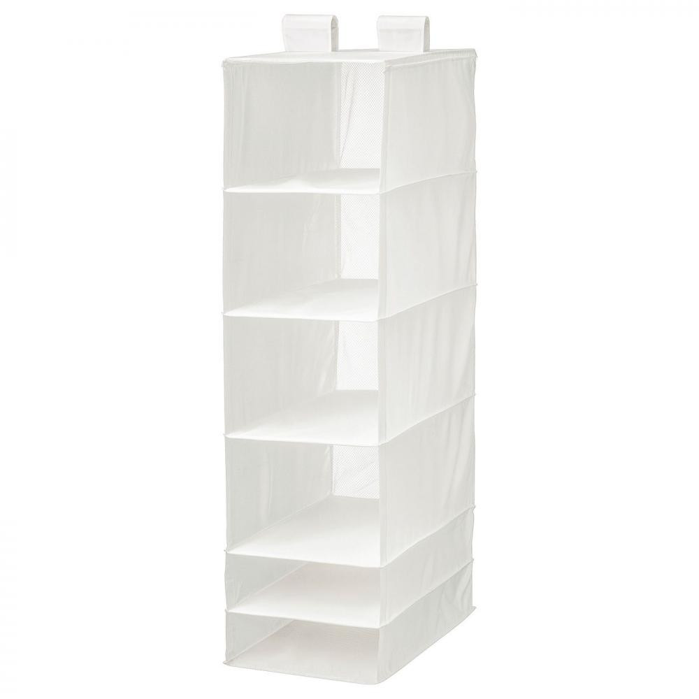 IKEA SKUBB Модуль для хранения с 6 отделениями, белый (002.458.80) - зображення 1