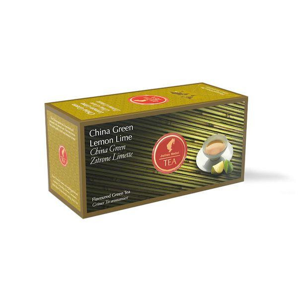 Julius Meinl Пакетированный зеленый ароматизированный чай Лимон Лайм 25 шт - зображення 1