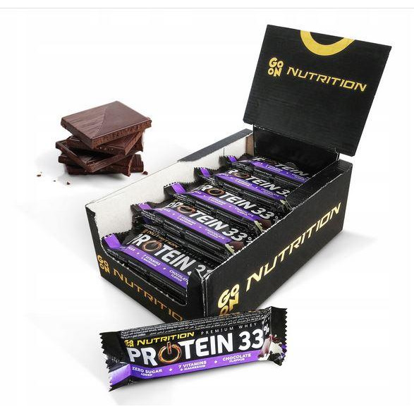 Go On Nutrition Protein Bar 33% 25x50 g Chocolate - зображення 1