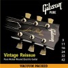 Gibson Vintage Reissue Pure Nickel Wound Ultra Lights (09-42) (SEG-VR9) - зображення 1