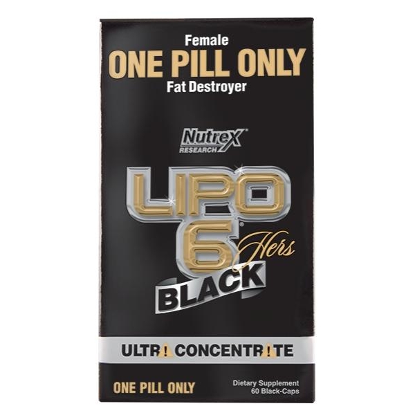 Nutrex Lipo-6 Black Hers Ultra Concentrate 60 caps - зображення 1