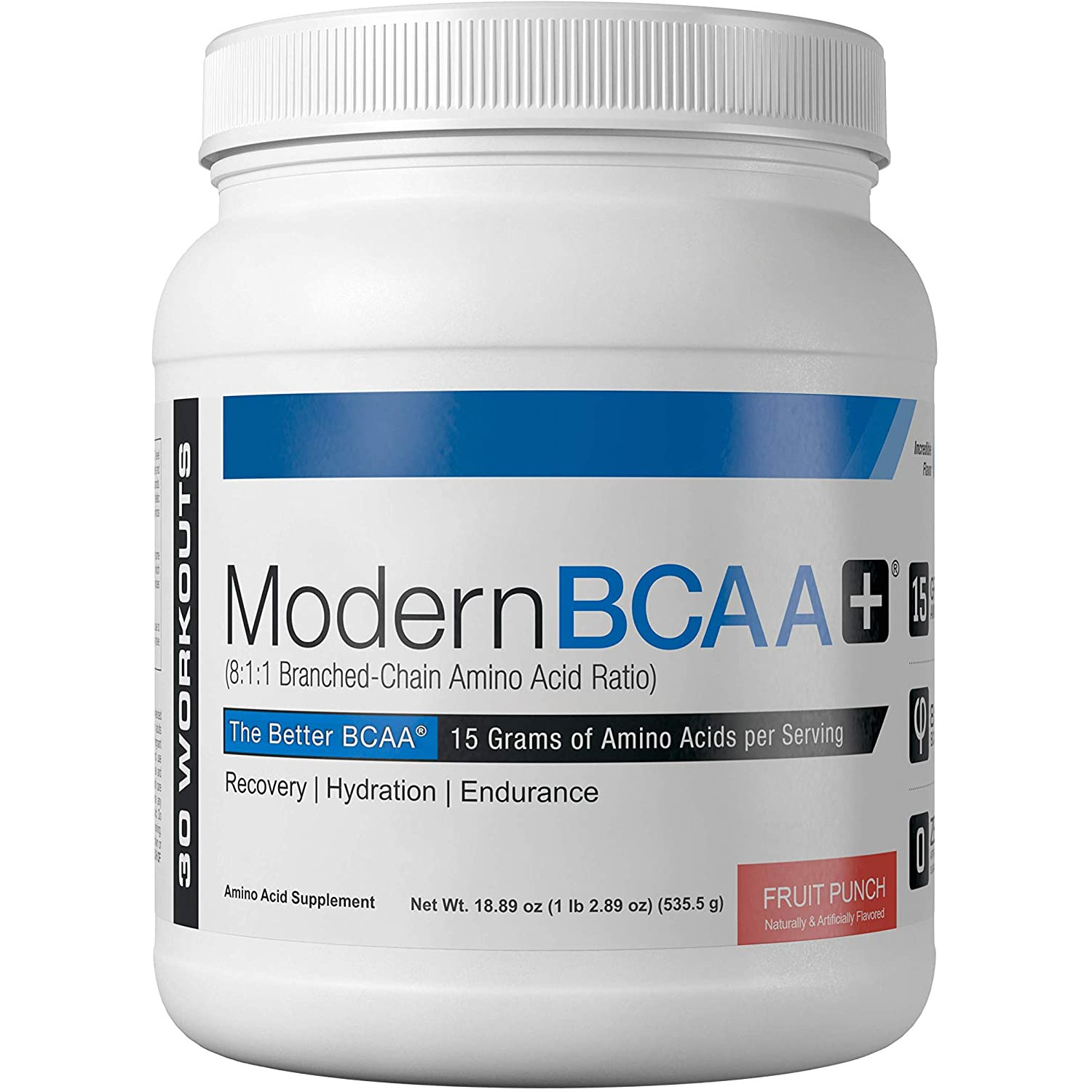 Modern Sports Nutrition Modern BCAA+ Original 535,5 g /30 servings/ Fruit Punch - зображення 1