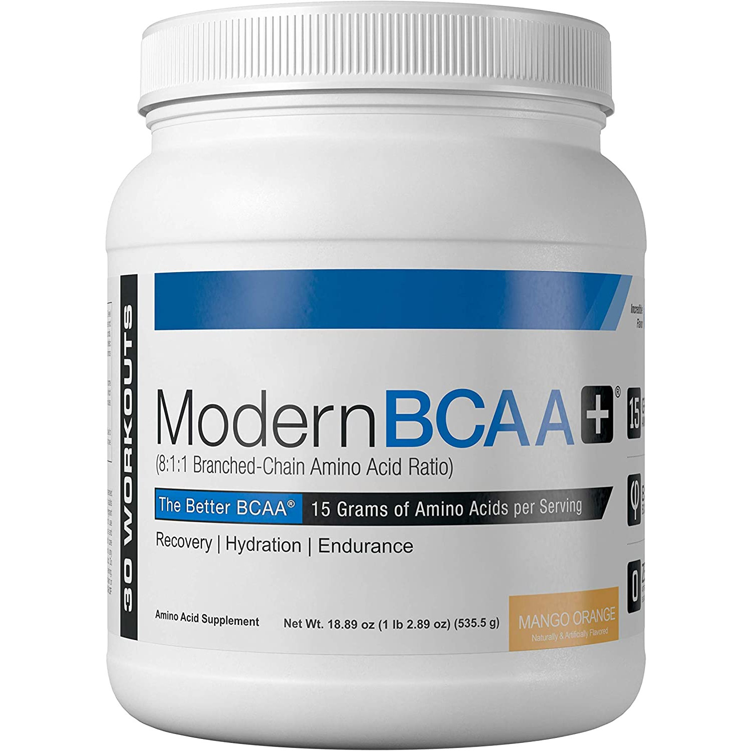 Modern Sports Nutrition Modern BCAA+ Original 535,5 g /30 servings/ Mango Orange - зображення 1
