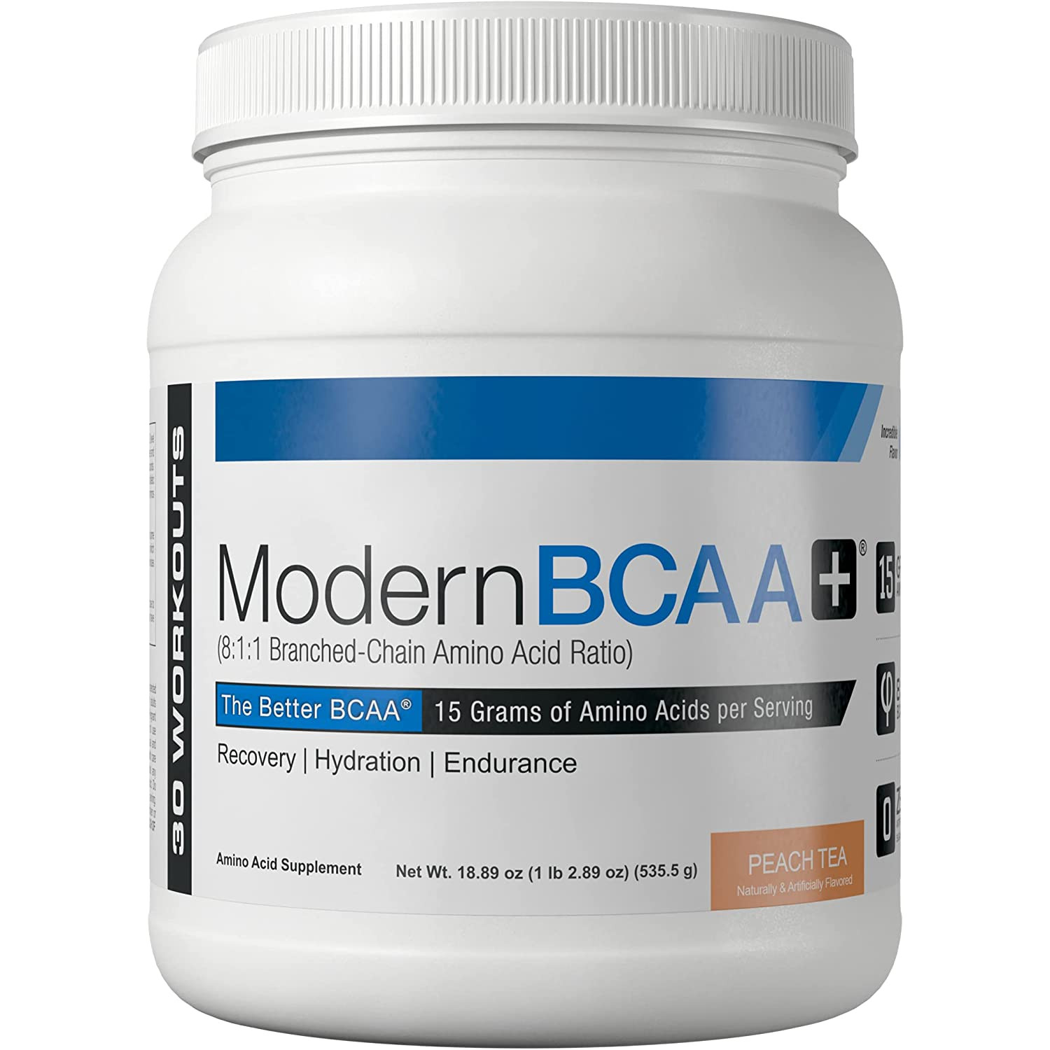 Modern Sports Nutrition Modern BCAA+ Original 535,5 g /30 servings/ Peach Tea - зображення 1