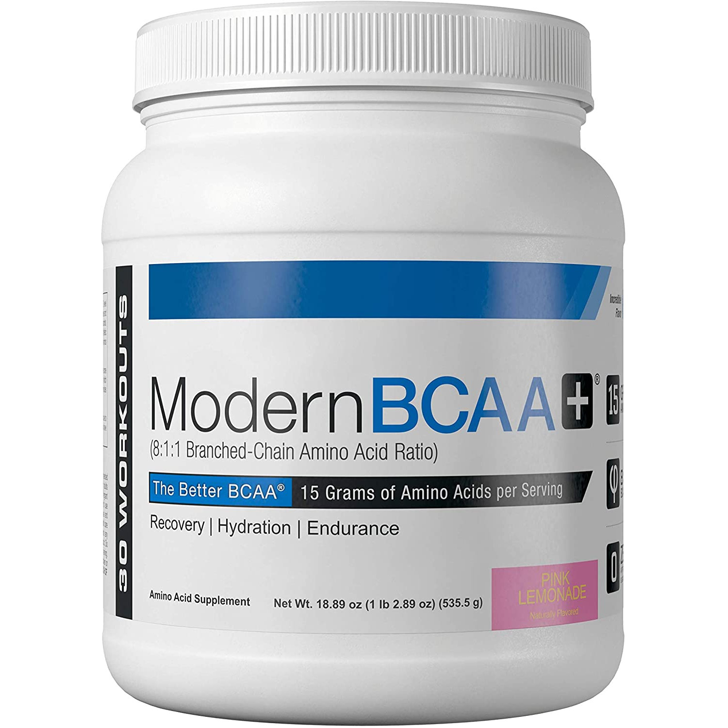 Modern Sports Nutrition Modern BCAA+ Original 535,5 g /30 servings/ Pink Lemonade - зображення 1