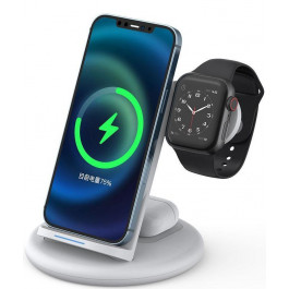 WIWU Power Air 3 in 1 Wireless Charger White (PA3IN1)