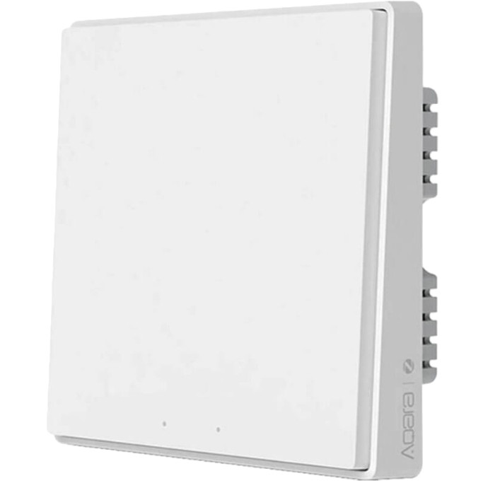 Aqara Smart Light Switch D1 Single-Button ZigBee 3.0 White (QBKG21LM/AK043CNW01) - зображення 1