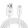 Baseus Flash Series USB to USB-C 1m White (CATYPEC-UE02) - зображення 1