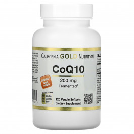 California Gold Nutrition CoQ10 200 mg 120 softgels