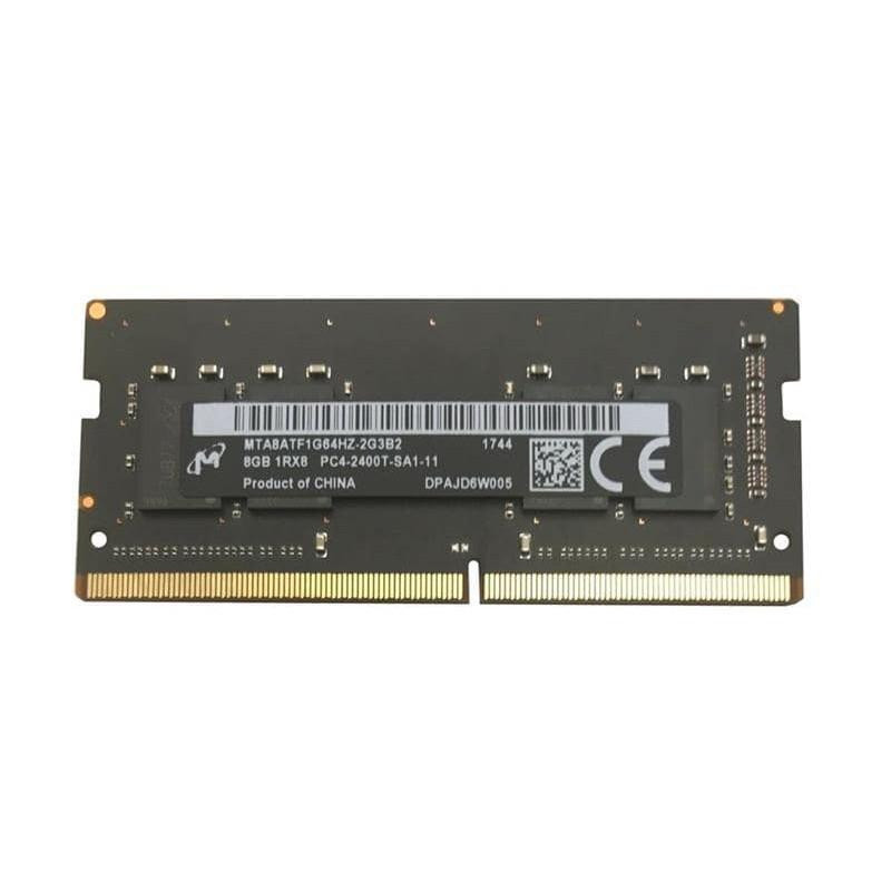 Micron 8 GB SO-DIMM DDR4 2400 MHz (MTA8ATF1G64HZ-2G3B2) - зображення 1
