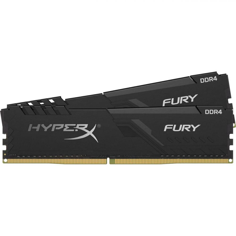 HyperX 64 GB (2x32GB) DDR4 2400 MHz Fury Black (HX424C15FB3K2/64) - зображення 1