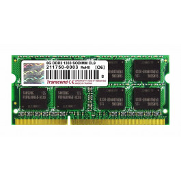   Transcend 8 GB DDR3 1333 MHz (TS1GSK64V3H)