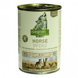 Isegrim Horse pure with Chokeberries, Champignons & Wild Herbs 400 г (95719)
