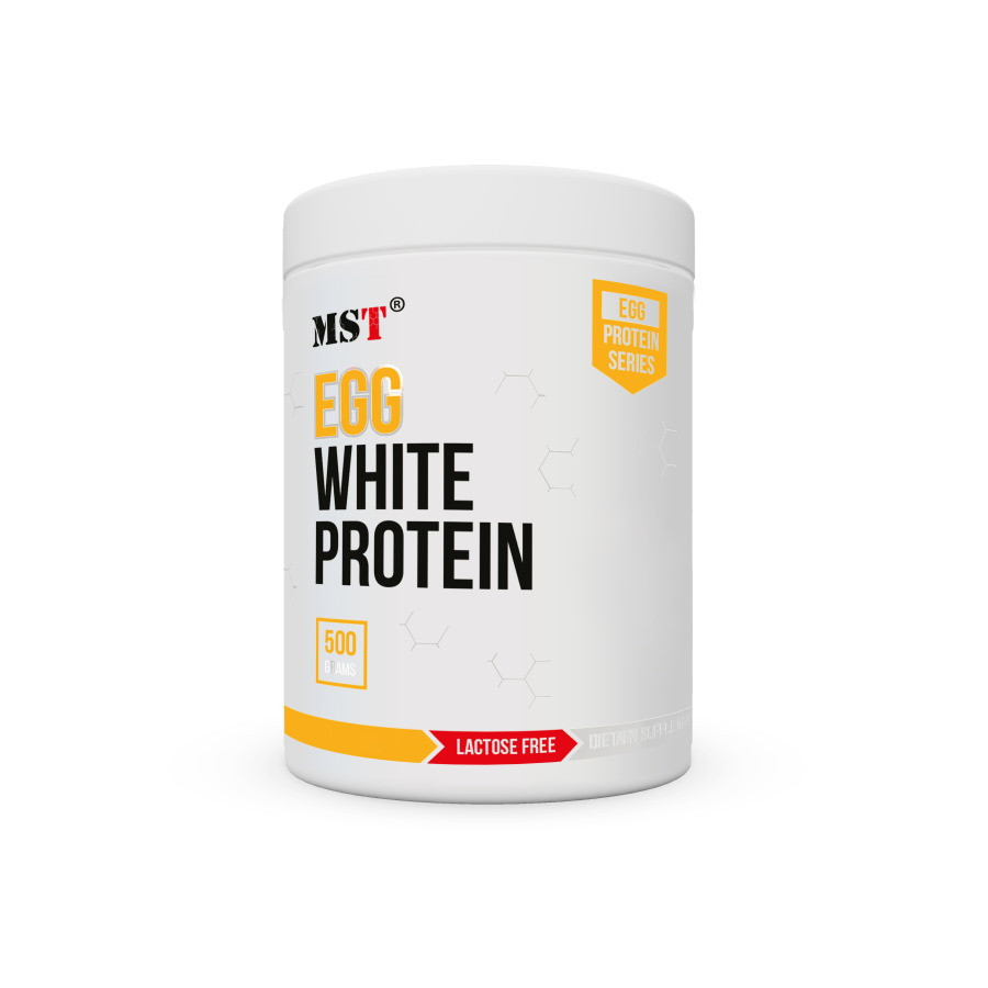 MST Nutrition EGG White Protein 500 g /20 servings/ Salted Caramel - зображення 1
