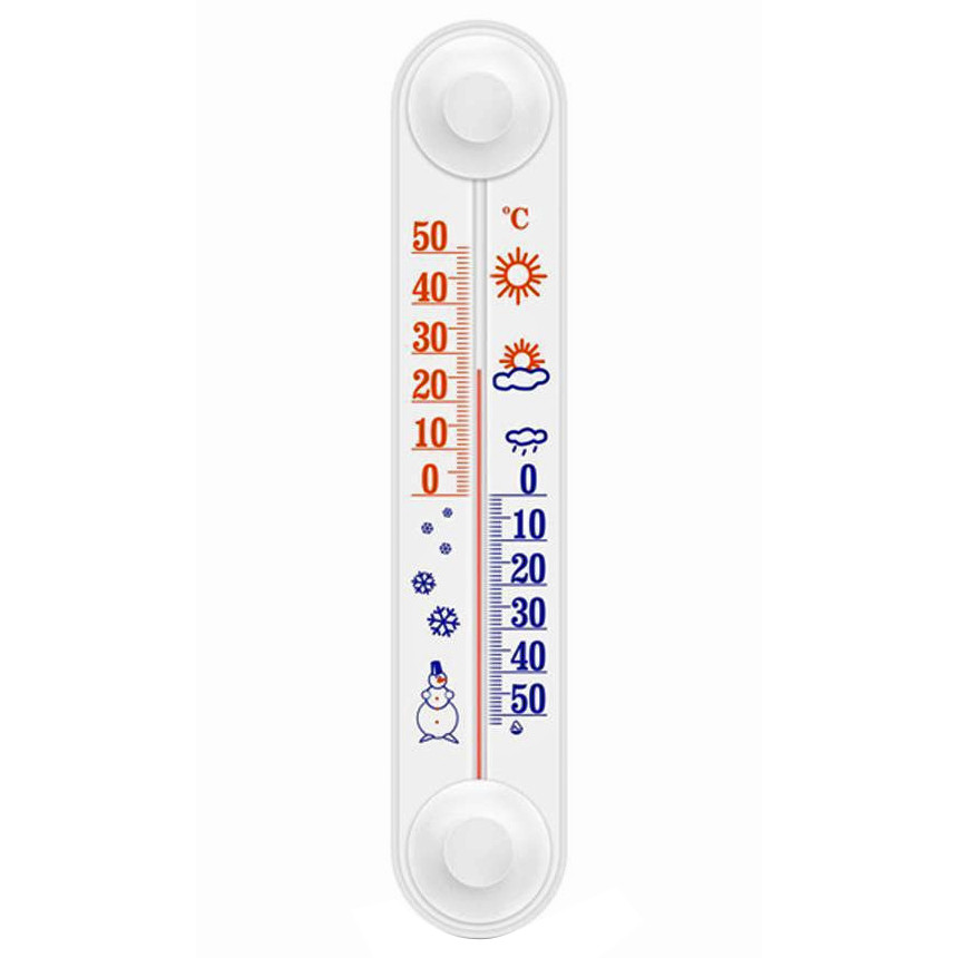 Стеклоприбор Оконный термометр ТБ-3-М1 исп. 11 - зображення 1