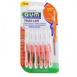   Sunstar GUM Зубная щетка межзубная TravLer 0.8 мм (15491)