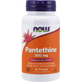 Now Pantethine 300 mg 60 caps