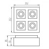 Kanlux Точечный светильник 26837 STOBI DLP 450-W (K26837) - зображення 4